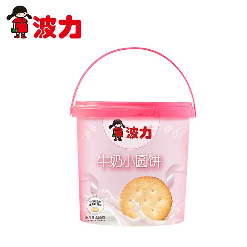 波力牛奶小圆饼300g